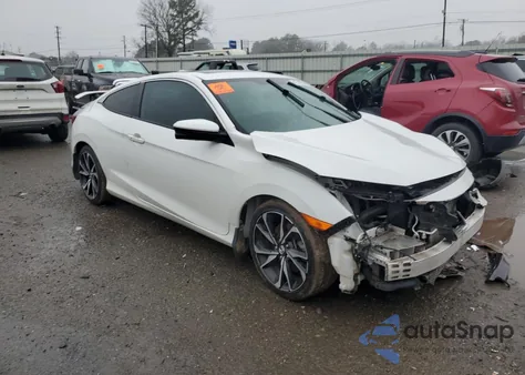 2019 Honda Civic Si z USA, uszkodzony, nr VIN 2HGFC3A51KH750102
